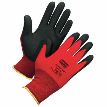 Coated Gloves M Black/Red PR