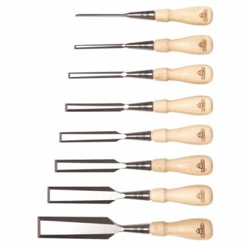 Socket Chisel Set 1/8 to 1-1/4 In 8 Pc