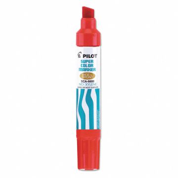 Permanent Marker Red Chisel