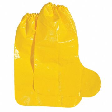 D2227 Boot Covers L Yellow ISO 6 PK100