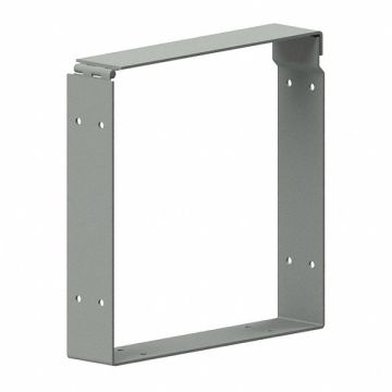 Wireway Connector 4x4 Sq In Steel Gray