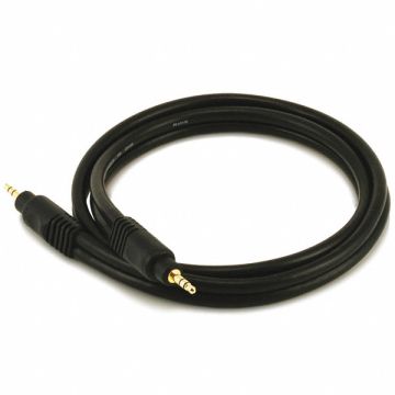 A/V Cable 3.5mm M/M cable Black 3ft