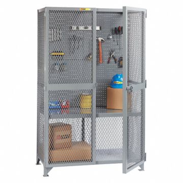 Tool Storage Locker w/Pegboard 30 x 60