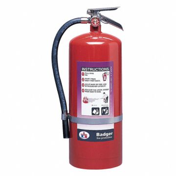Fire Extinguisher Steel Red BC