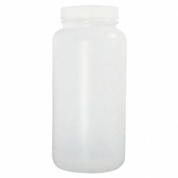 Bottle 3840mL Plastic Wide PK4