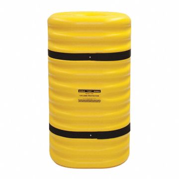 Column Protector For 10 In Column Yellow