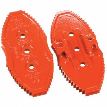 Set Of Jaws Serrated For Jaw Texture
