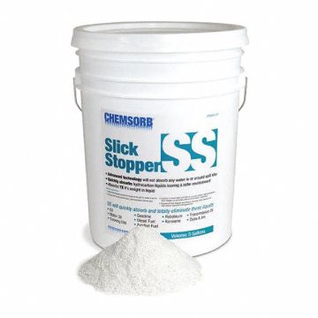Slick Stppr Oil Only Absorbent 5Gal Pail