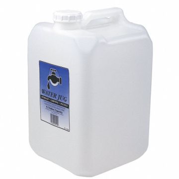Water Container 4.5 gal Cap. Clear HDPE