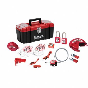 Valve/Electrical Kit Red Plastic Case