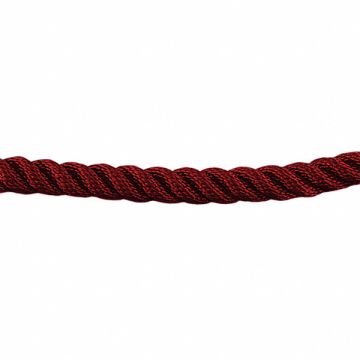 Barrier Rope 1-1/2 In x 6 ft Red