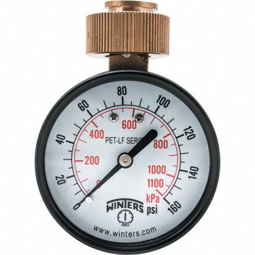 K4555 Water Test Gauge 2.5 in 0 to 160 psi