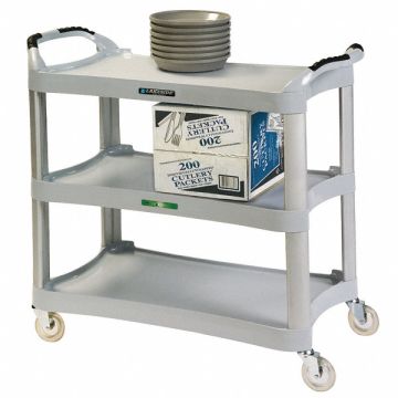 Utility Cart Gray Shelf 29 1/2 x 16 3/4