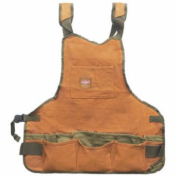 Tool Apron Brown Canvas Up to 52 in