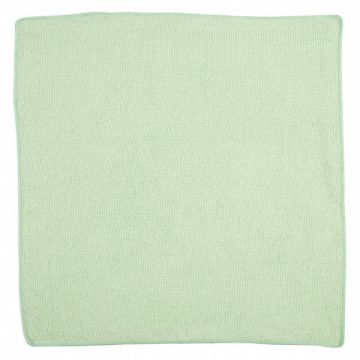 Microfiber Cloth 16 x 16 Green PK24