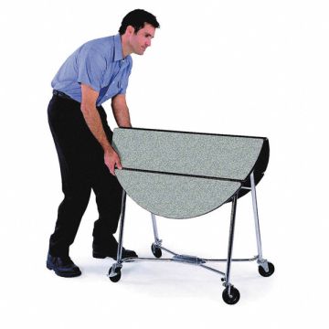 Room Service Cart Fold-Up Round