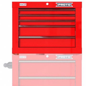 Gloss Red Heavy Duty Top Chest