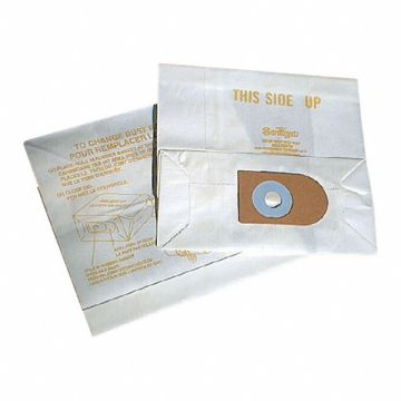 Disposable Vac Paper Bag 9.9 Gal PK10