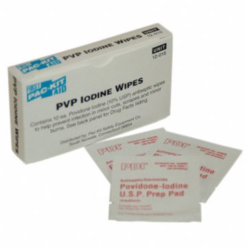 PVP Wipes Antiseptics PK10