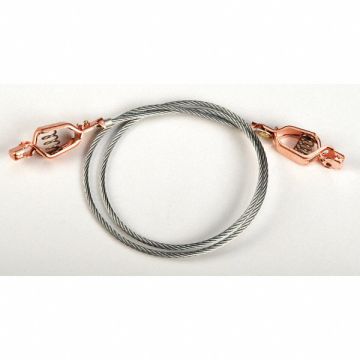 Bond Wire with 2 Clips 3 ft.