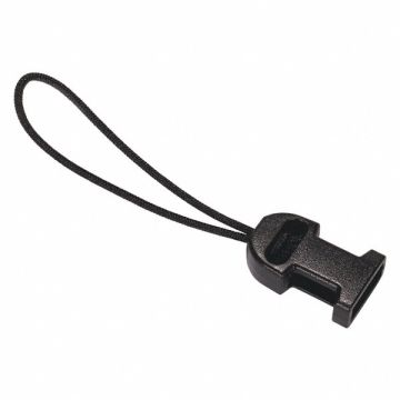 Loop Attachment Black For Lanyard PK10