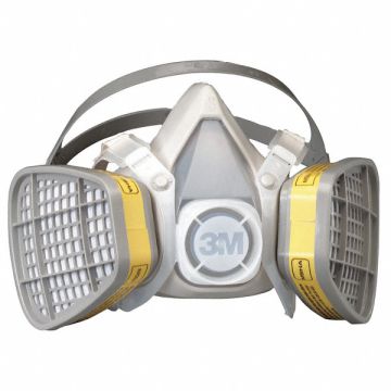 F8896 Half Mask Respirator Kit S Gray