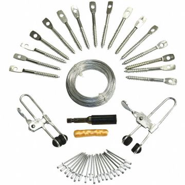Ceiling Grid Install Kit 42 Pc 7 Parts