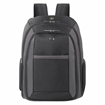 Laptop Backpack Black Ballistic Poly