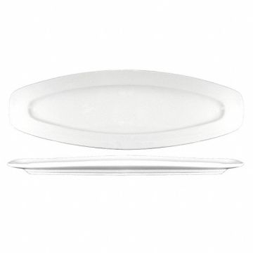 Fish Platter 21 Inch Length White PK12