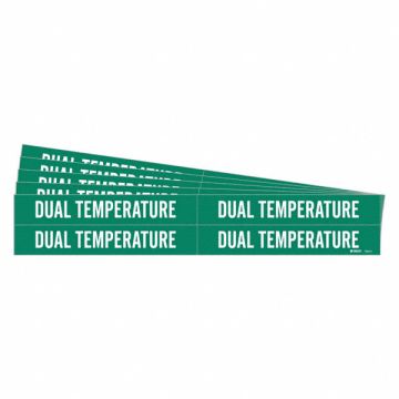 Pipe Marker White Dual Temperature PK5