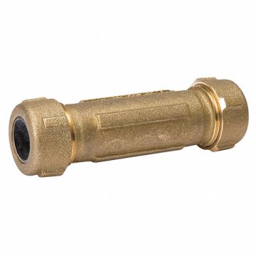 Compression Coupling Brass 3/4 in