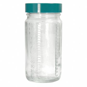 Precleaned Bottle 240mL Glass Wide PK24