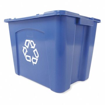 Recycle Bin 14 gal Blue