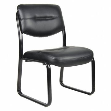 Guest Chair Black Frame Seat 19 H
