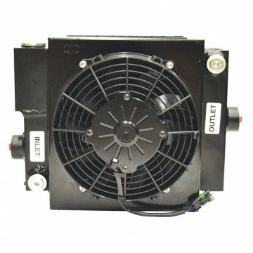 Forced Air Oil Cooler 12VDC 2 to 30 gpm