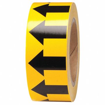 D3613 Pipe Marking Tape Yllw 2in W 90ft Roll L