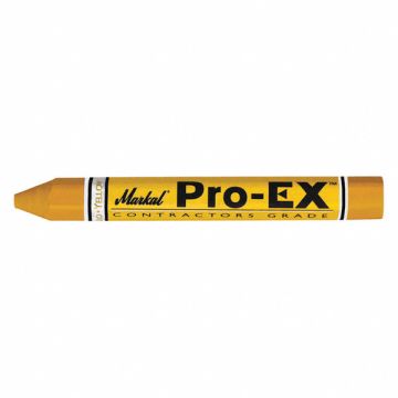 Lumber Crayon Yellow 1/2 Size PK12