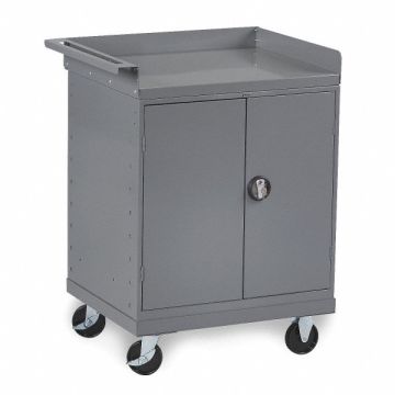 Mobile Cabinet Bench Steel 33 W 25 D