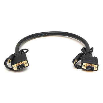 CPU Cord SVGA/3.5mm Stereo M to M 1.5ft
