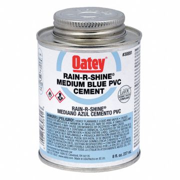 Pipe Cement 8 fl oz Blue