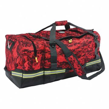Fire/Safety Gear Bag Red Polyester
