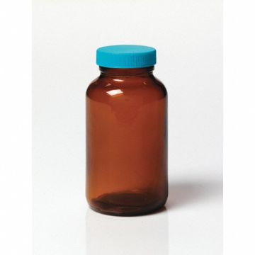 Precleaned/QC Bottle 250mL Gls Wide PK24