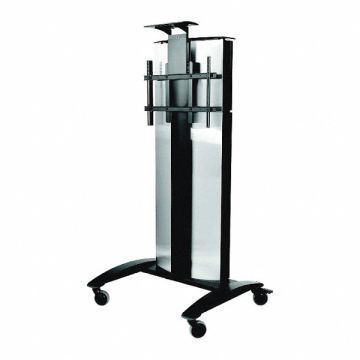 Cart with TV Mount For Televisions Black