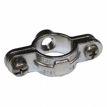 Conduit Clamp SS Overall L 6.830in