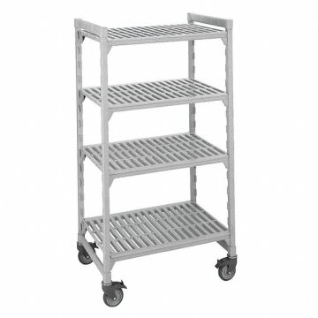 Mobile Shelving Unit 75InH 18InW 48InD