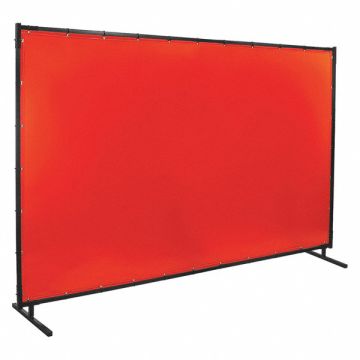 H6759 Welding Screen 6 ft H 10 ft W Orange