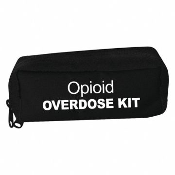 Overdose Bag Black 7-1/2 L 3-1/2 W