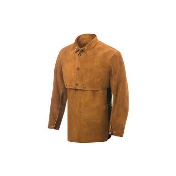 Suits, Welders,Tanned Grey Cowhide Side Split Leather, L