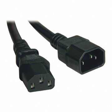 Power Cord C14 to C13 10A 18AWG 10ft