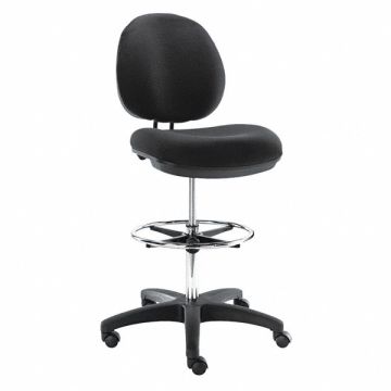 Interval Swivel Task Stool Faux Leather